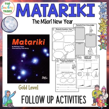 Preview of Matariki Gold Level Follow Up Reading Comprehension Activities
