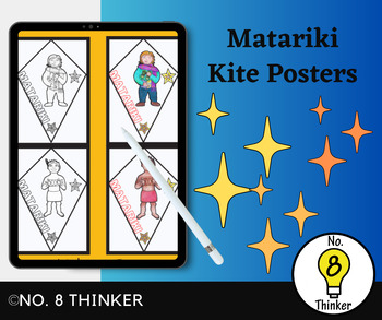 Preview of Matariki Kite Poster