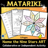 Matariki / Pleiades Name the Nine Stars Art / Activities /