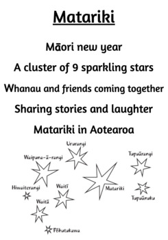Preview of Matariki Poem
