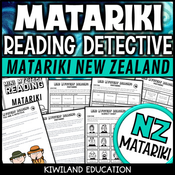 Preview of Matariki Reading Detective Mini Mystery a New Zealand NZ Aoteroa Resources