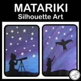 Matariki Silhouette Art Activity