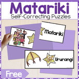 Matariki Te Reo Māori Self-correcting Puzzles| Te Reo Māor
