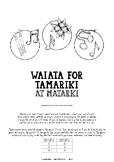 Matariki - Waiata / songs for tamariki (Includes chords, t