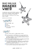 Matariki - Weave a harakeke star (from NZ flax or paper)