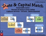 State and Capital Match Game Center