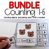 Match, Count and find Number adaptable book