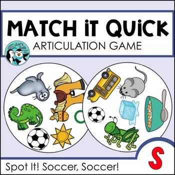 Preview of S Articulation Game for Speech Therapy