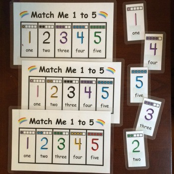 Preview of Match Me 1 to 5 Game
