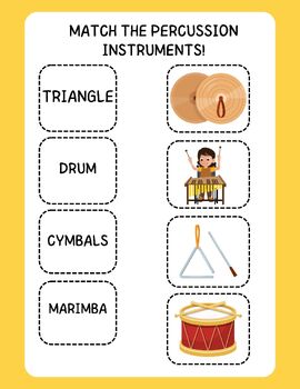 Preview of Match Percussion Instruments
