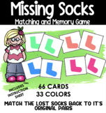 Match The Missing Socks | Memory and Matching Game | Color