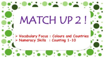Preview of Match Up 2 -  (Fast finisher/idependent activity/ homeschool/ remote learning)