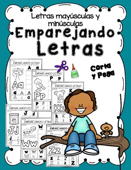 Match Upper and lower case letters in spanish- Emparejando letras