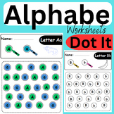 Match Worksheets Alphabet Letter A to Z