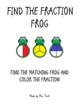 Preview of Match and Color Fraction Frogs