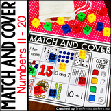 Match and Cover Kindergarten Math: Numbers 11 - 20