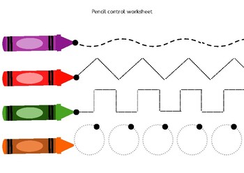 pencil control activity by claire aston teachers pay teachers