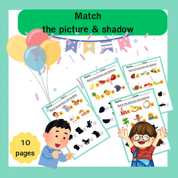 Preview of Match  picture and shadow