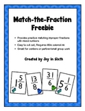 Match the Fraction... A Freebie