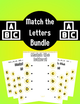 Preview of Match the Letters