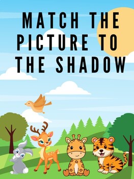 Preview of Match the Picture to the Shadow