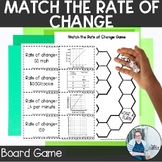 Match the Rate of Change Math Game TEKS 7.7a Math Activity