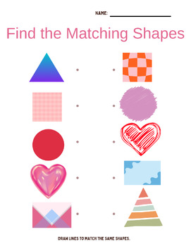 Preview of Match the Shapes