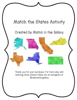 Preview of Match the States