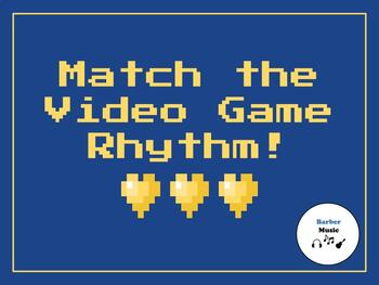 Preview of Match the Video Game Rhythm!