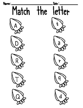 Match the letter by waraporn matra | TPT