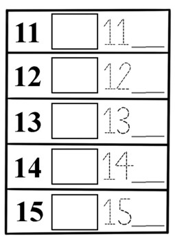 number 11 15 teaching resources teachers pay teachers