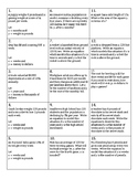 Matching Activity:  Linear, Quadratic, Exponential (algebra)