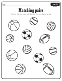 Matching And Coloring Worksheets For Preschoolers