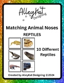 Matching Animal Noses Reptiles Science Activity