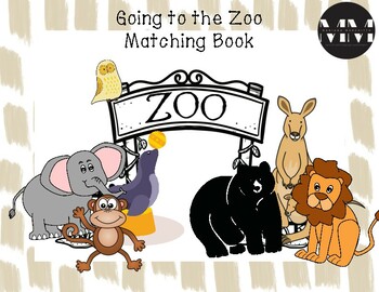 Preview of Matching Book: "Going to the Zoo"