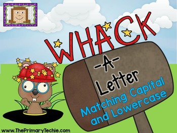 Preview of Matching Capital and Lowercase Letters