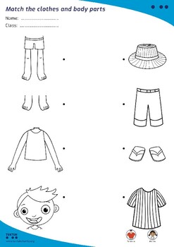Teach a Child How to Match Clothes - Free Printable! • Bonnie and Blithe