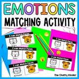 Matching Emotions and Faces - Kindergarten Back to School 