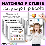 Matching Identical Pictures Flip Books | Speech Therapy or
