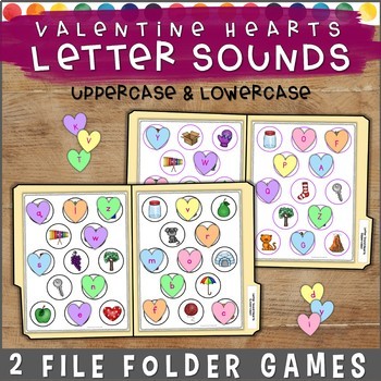 Letter A D Sort File Folder Game Preschool Phonics 