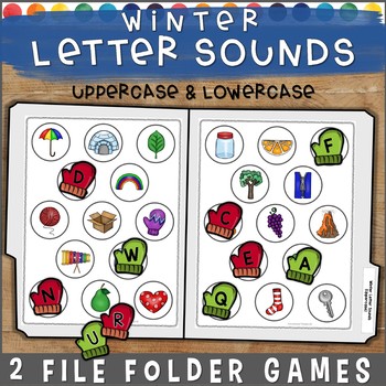 D Sort File Folder Game Preschool Phonics Letter A 