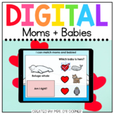 Matching Mom and Baby Animals Digital Activity | Distance 