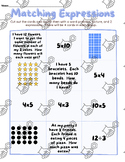 Matching Multiplication and Division Expressions Game