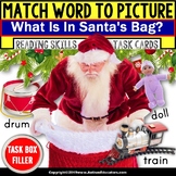 Matching Nouns with Pictures Task Cards SANTA’S BAG "Task 