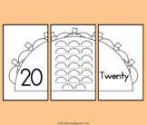 Matching Numbers 1-20 Tacos Number Word Recognition Match 