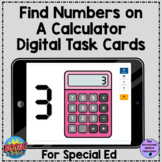 Matching Numbers on a Calculator Boom Digital Task Cards A