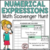 Matching Numerical Expressions Scavenger Hunt Activity for