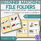 Matching Picture File Folders Identical, Non-identical, As