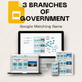 Matching Puzzle Game: 3 Branches of Government