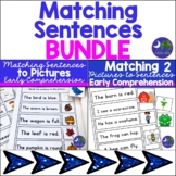 Matching Sentences | Read and Match for Comprehension Bundle